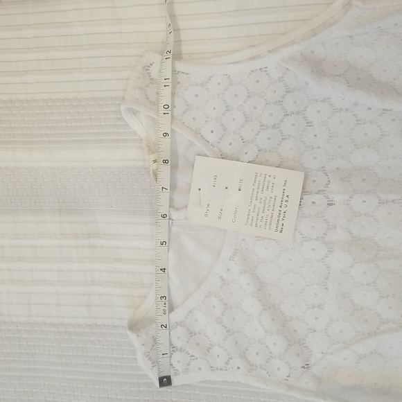 Rebellon Lace White Dress size M - Picture 7 of 10